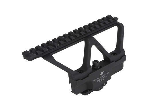 The Midwest Industries AK scope mount attaches directly to the side of your AK47 and has a picatinny rail